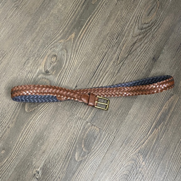 Accessories - Brown and gold braided belt